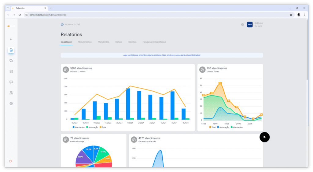 Baldussi Connect - Atendimento Multicanal